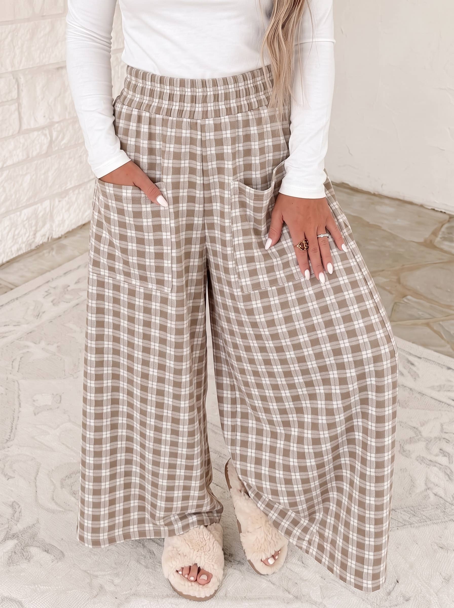 Pumpkin Patch Plaid Pants