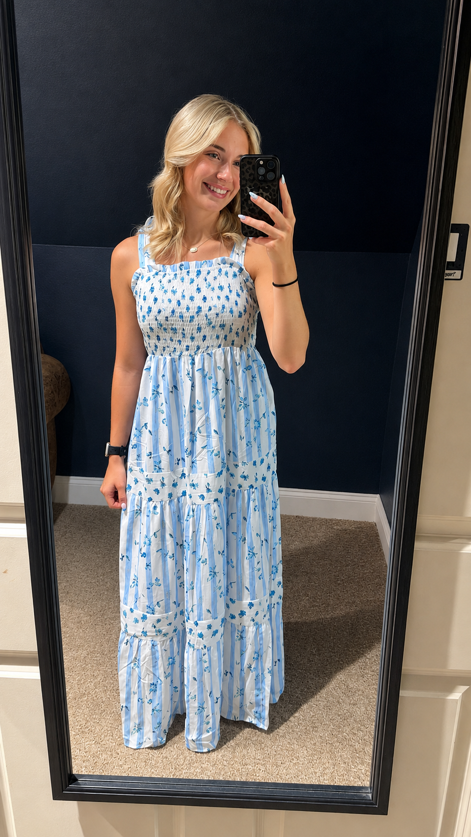 Bluebell Breeze Maxi Dress