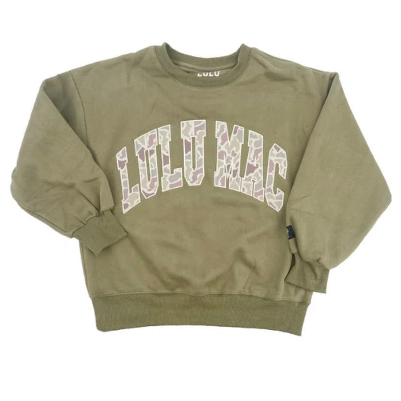 Lulu Mac Camo Sweatshirt