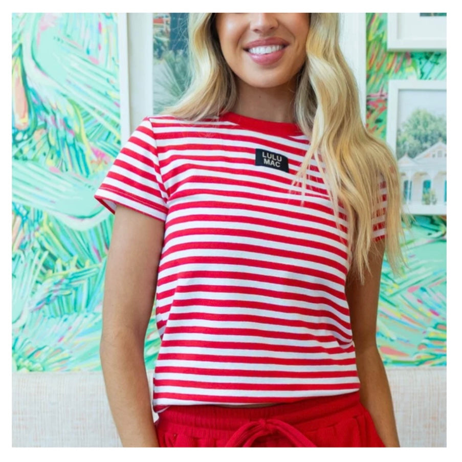 Lulu Mac Baby Doll Top - Stripes