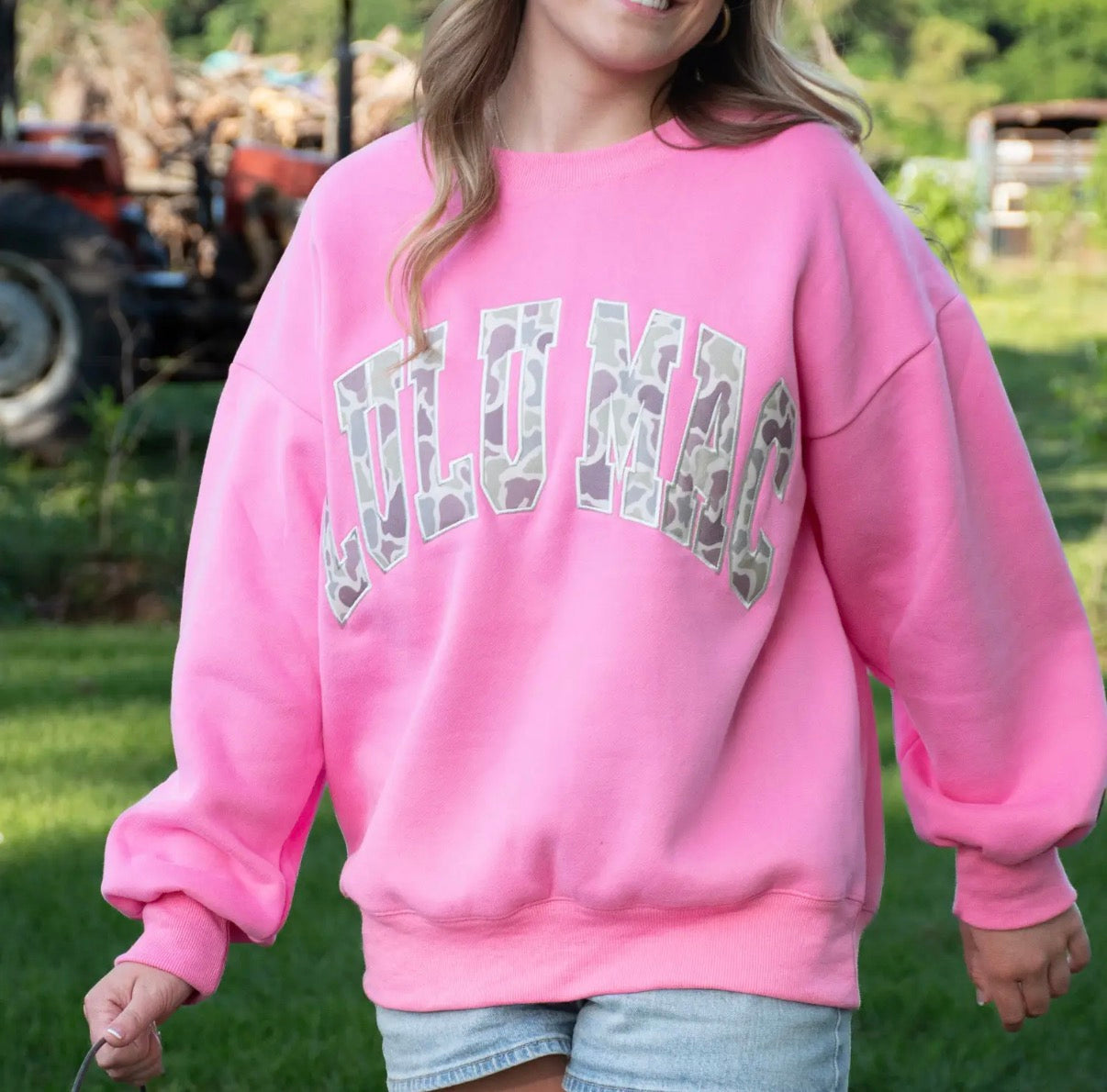 Lulu Mac Camo Sweatshirt