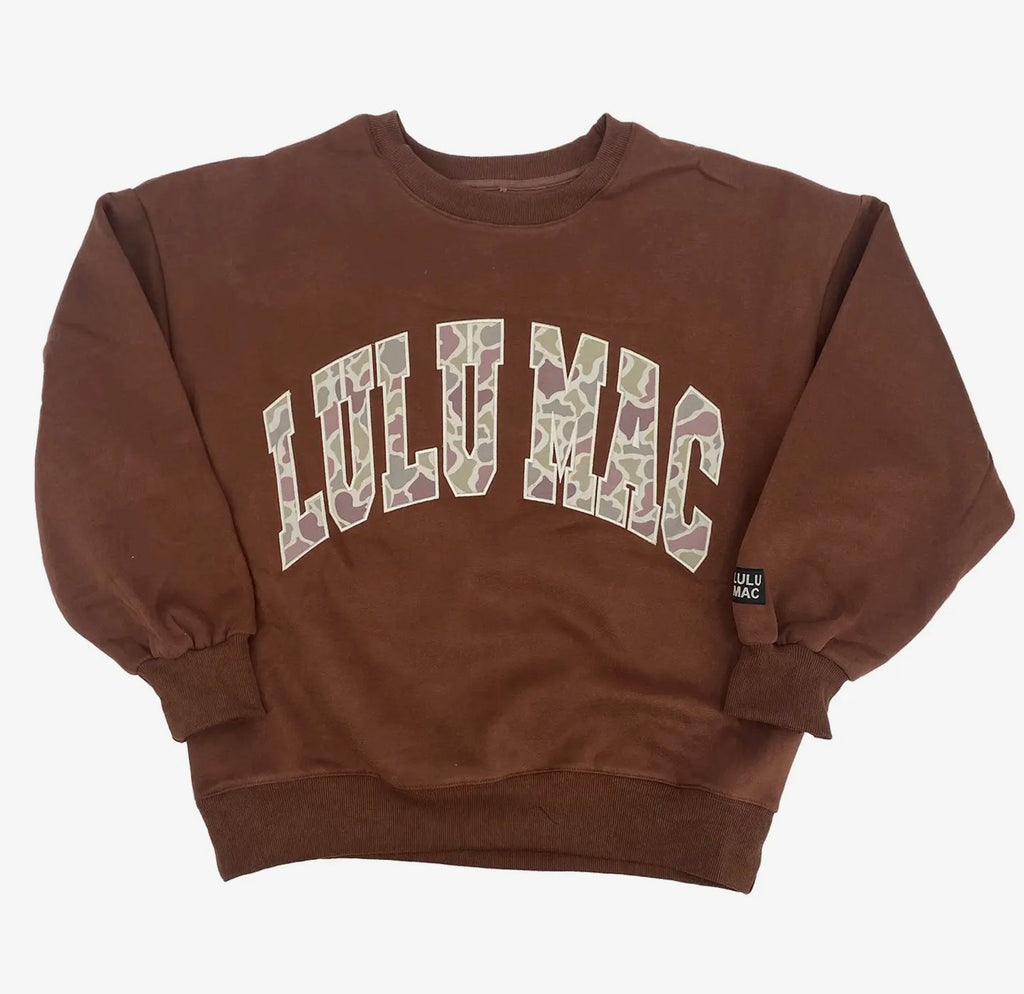 Lulu Mac Camo Sweatshirt