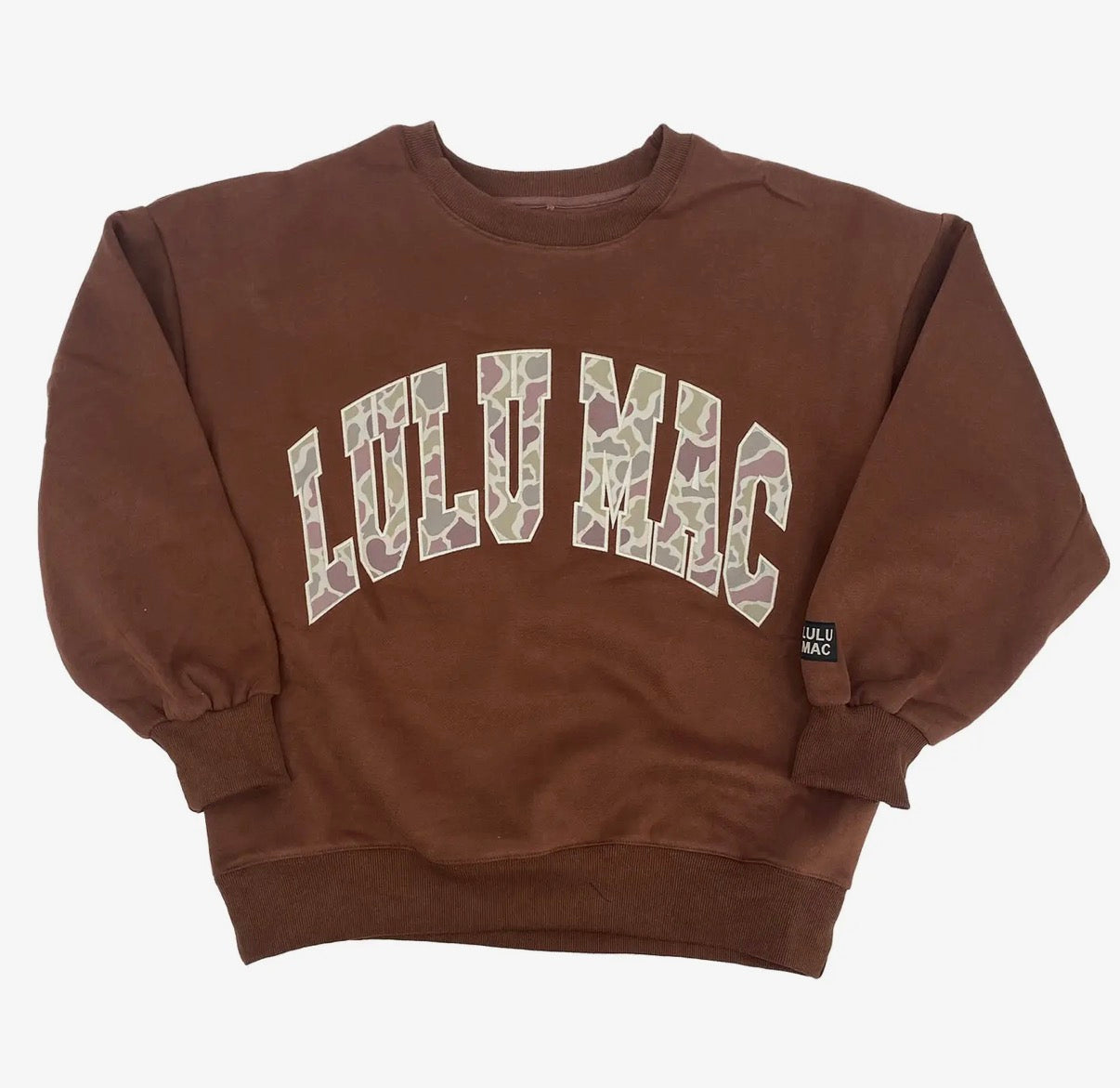 Lulu Mac Camo Sweatshirt