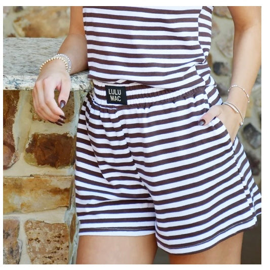 Lulu Mac Shorts - Stripe