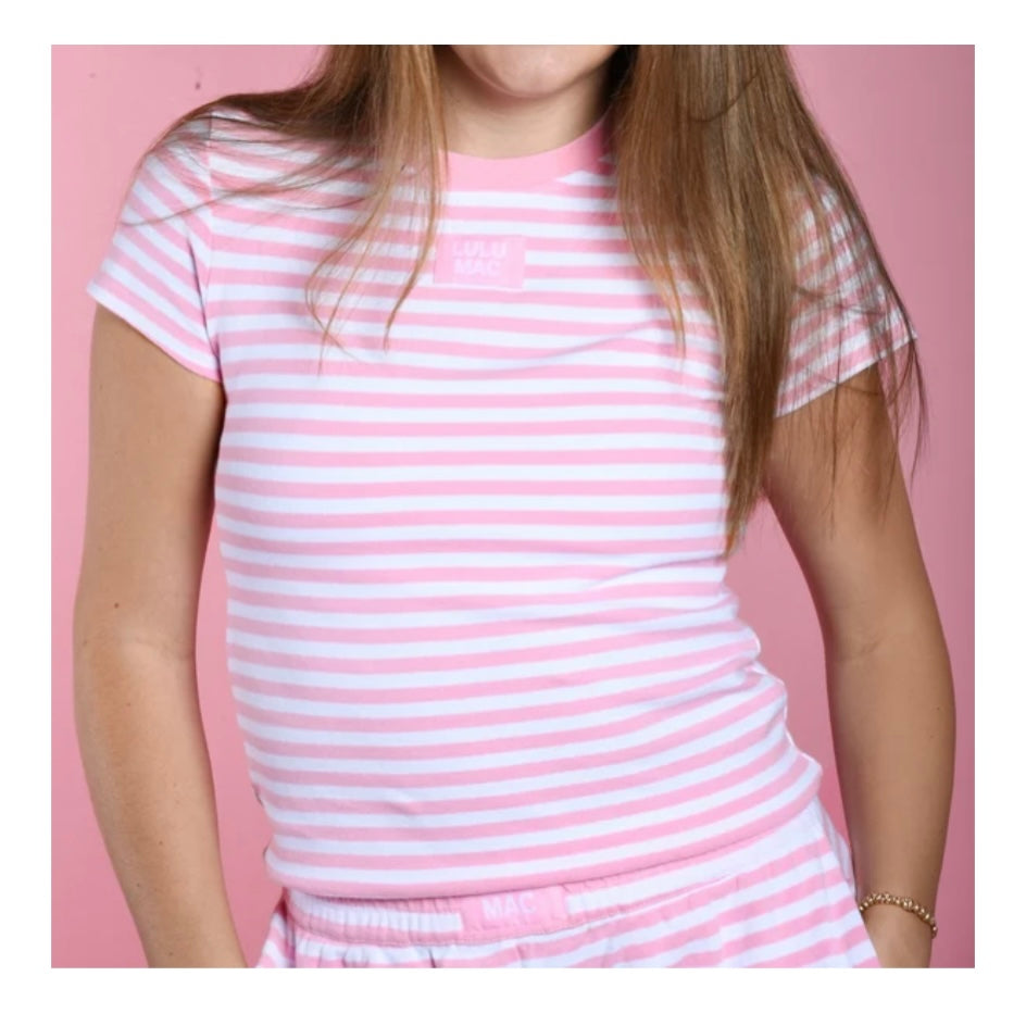 Lulu Mac Baby Doll Top - Stripes