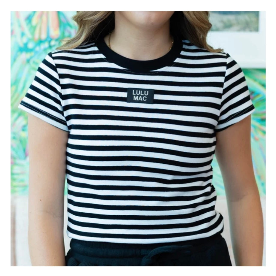 Lulu Mac Baby Doll Top - Stripes