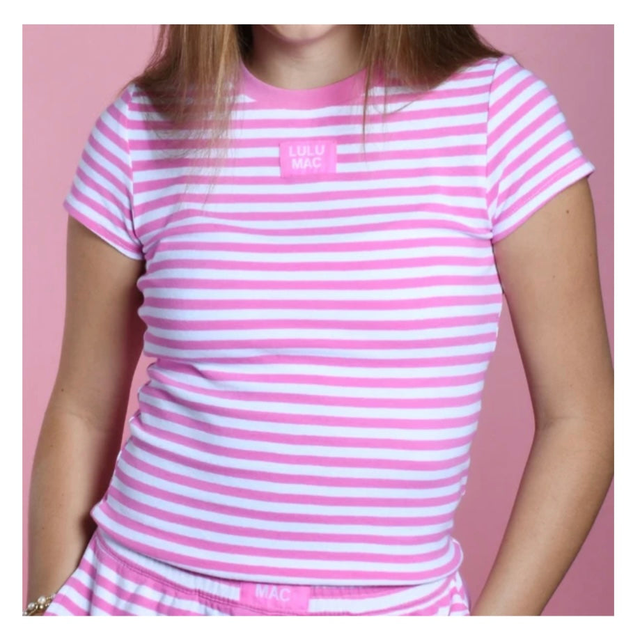 Lulu Mac Baby Doll Top - Stripes