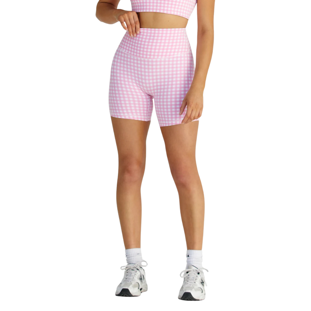 Pink Picnic Biker Shorts
