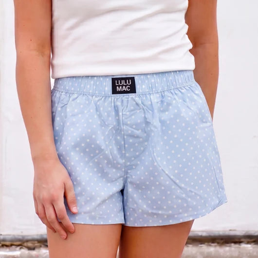Lulu Mac Boxer Shorts - Polka Dots