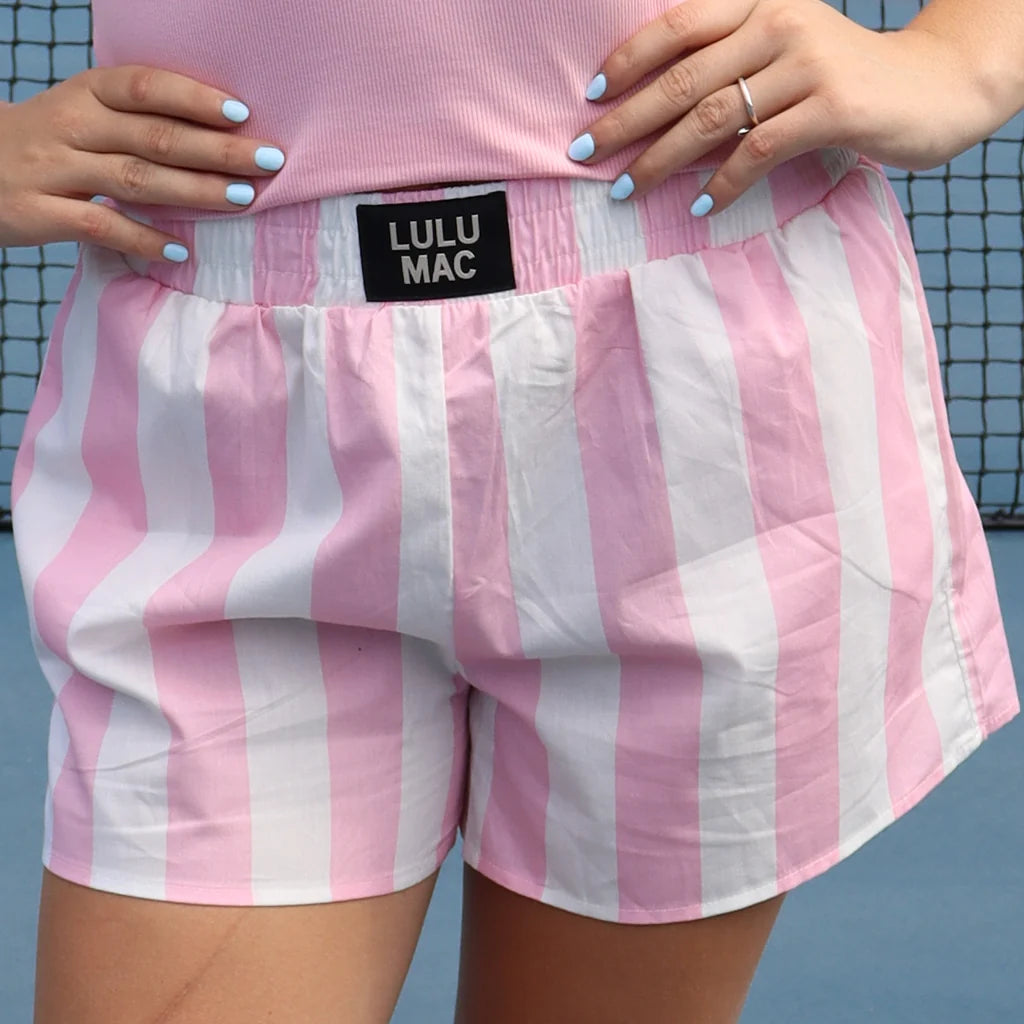 Lulu Mac Boxer Shorts - Stripes