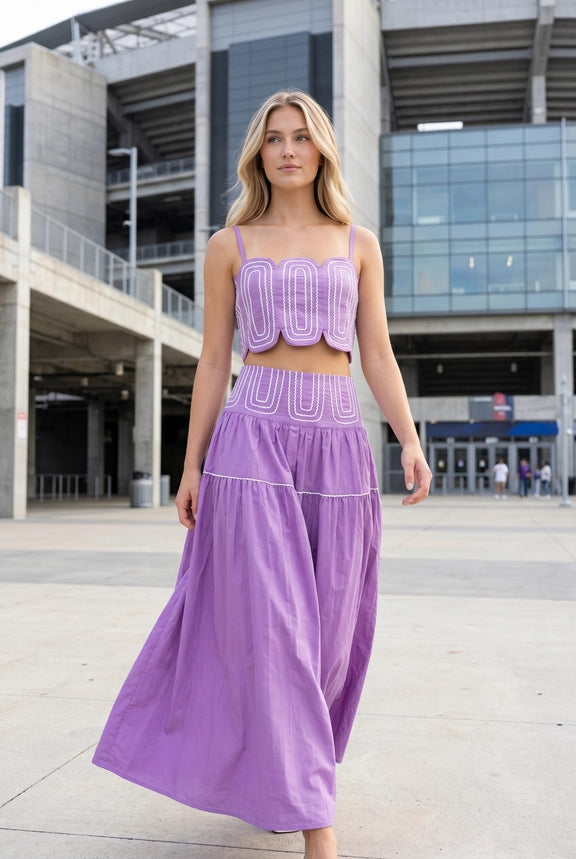 Tiger Tailgate Skirt Set