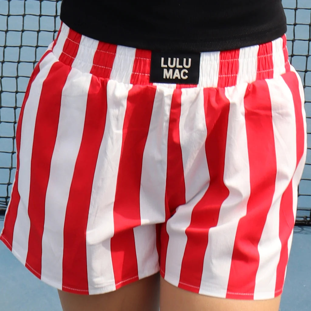 Lulu Mac Boxer Shorts - Stripes