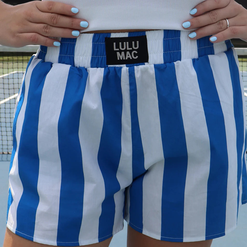 Lulu Mac Boxer Shorts - Stripes